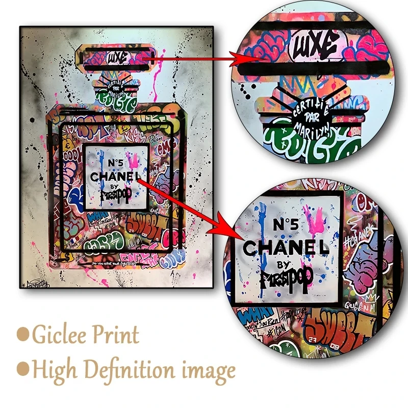 dropshipping High Quality 100% hand-painted graffiti art Modern Art Painting canvas oil Painting