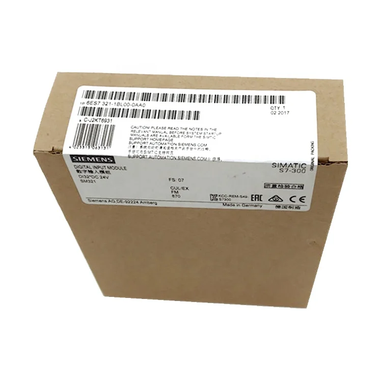 Original PLC Controller 6ES7 321-1BL00-0AA0 Digital Input Module
