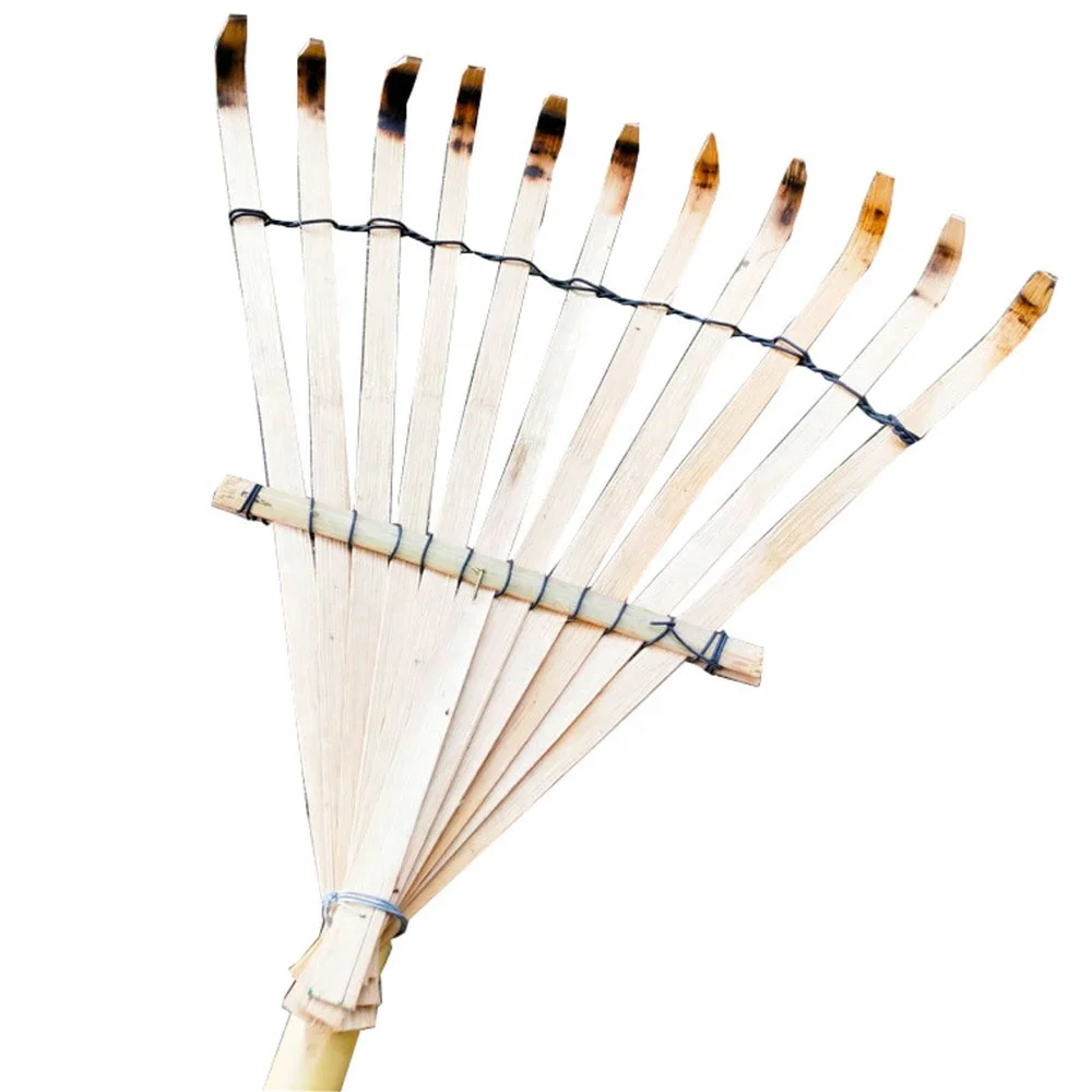 Природные ресурсы, экологически чистые, 11 зубьев, бамбуковые грабли для сада