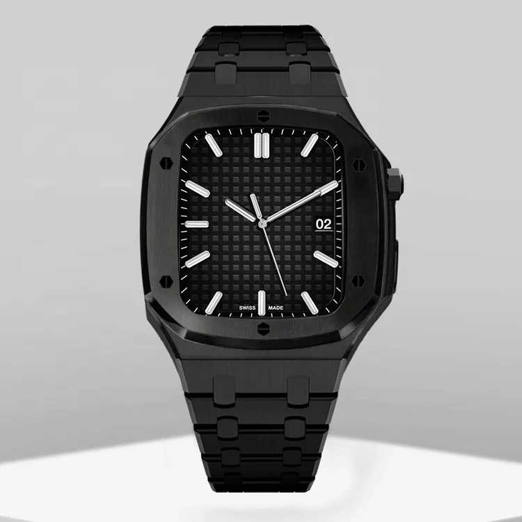 Wholesale Custom Logo 316 L Stainless Steel 44MM High Quality Protector Watch case for Apple Iwatch