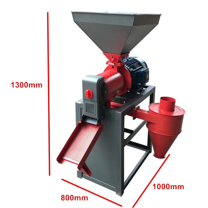 Price mini mobile rice milling equipment grain processing machine