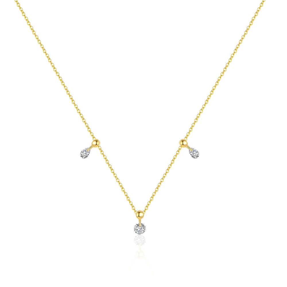 Fashion Jewelry Sets S925 Zircon Pendant  Necklace Bracelets Drop Dangle Tassel Chain Earrings for Women