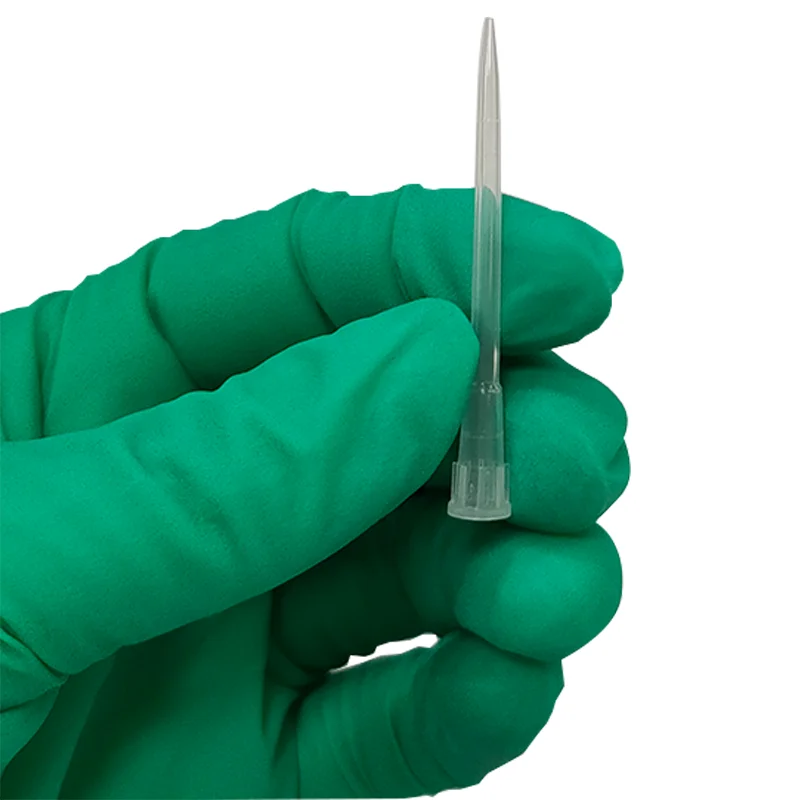 High Quality Lab Pipet Tips Sterile PP Micropipette Tips Material 10UL Lengthened Disposable Micro Pipette Tips