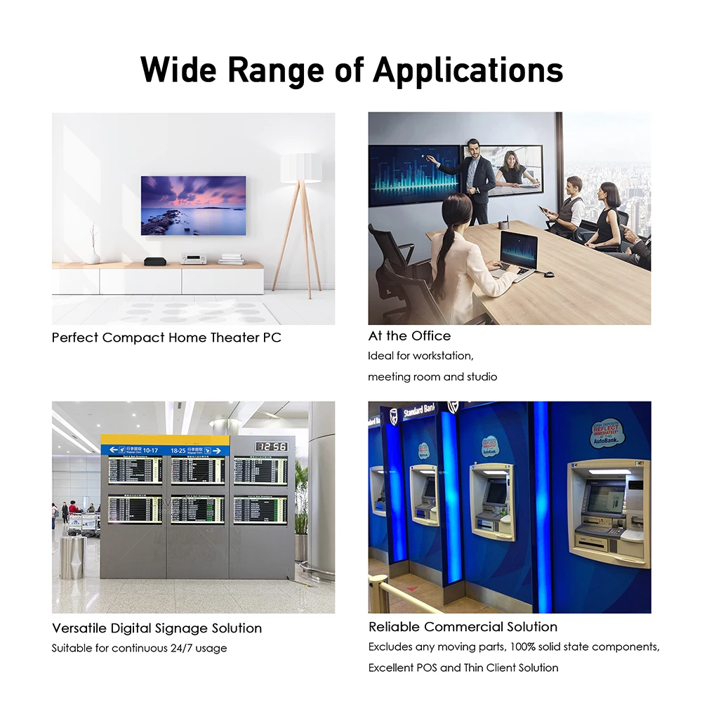  Цена по прейскуранту завода-изготовителя двухъядерный процессор Wi-Fi MINIX NEO Z83-4 plus Intel Z8350 объемом памяти 4 Гб/64 ГБ официальный windows10 Android tv box Mini