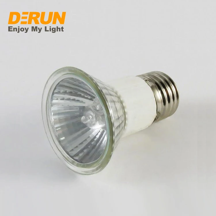 Popular 110-130V 220-240V 35W 40W 50W 65W 75W Dimmable Halogen Bulb with Aluminum Base High Lumen and Efficiency Lamp , HAL-JDR