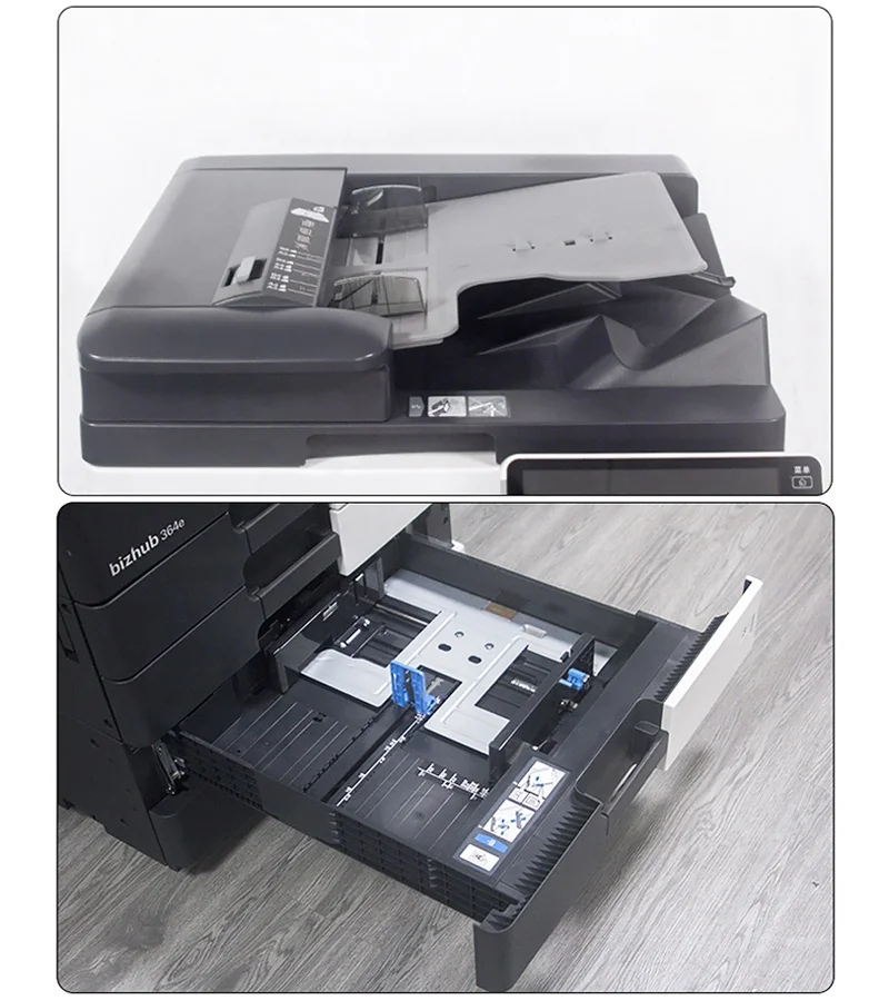 
uesd second All-in-one Printer A4 Colour Printer for Konica Minolta c364 c284 c224 Paper A4 Printing Machine Office 