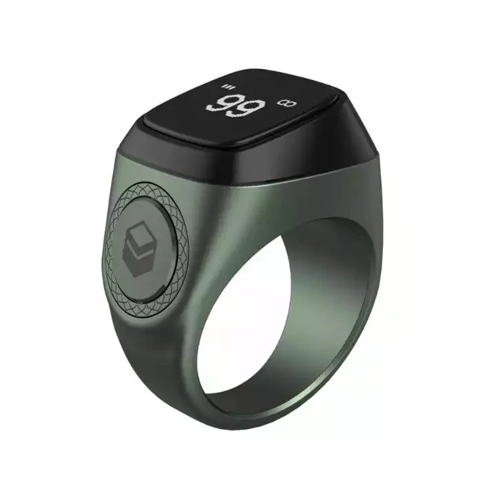 Wholesale Smart Ring Muslim zikr ring digital tasbeeh paired prayer rug