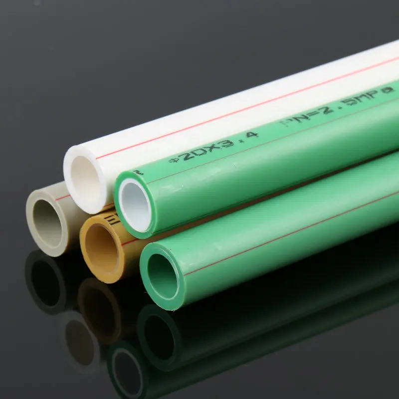 Plastic PPR Pipe Manufacture Water Supply Food Grade Water Pipe Pure Plastic PPR Pipe