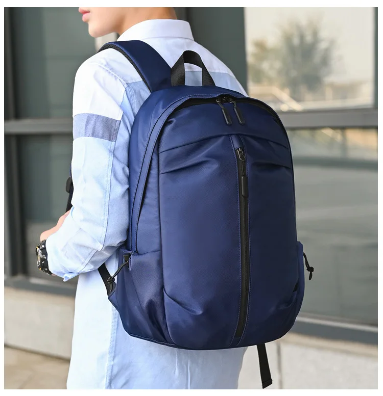 Waterproof Nylon Laptop Man School Backpack High Quality Designer Business Double Strap Bag Teenage Durable College Backpack