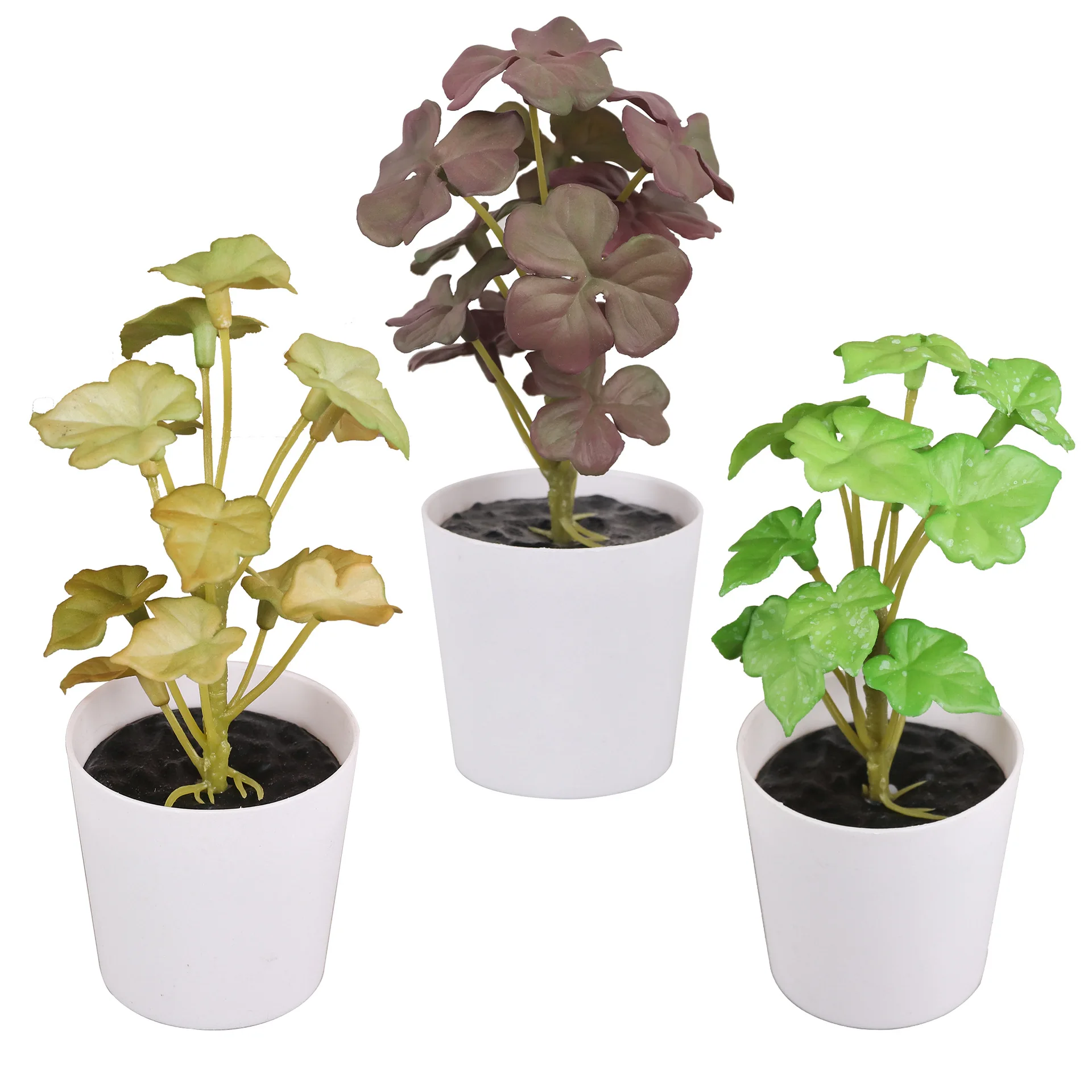 Mini Taro Plants Artificial Taro Bonsai For Sale Supermarket Hot Sale
