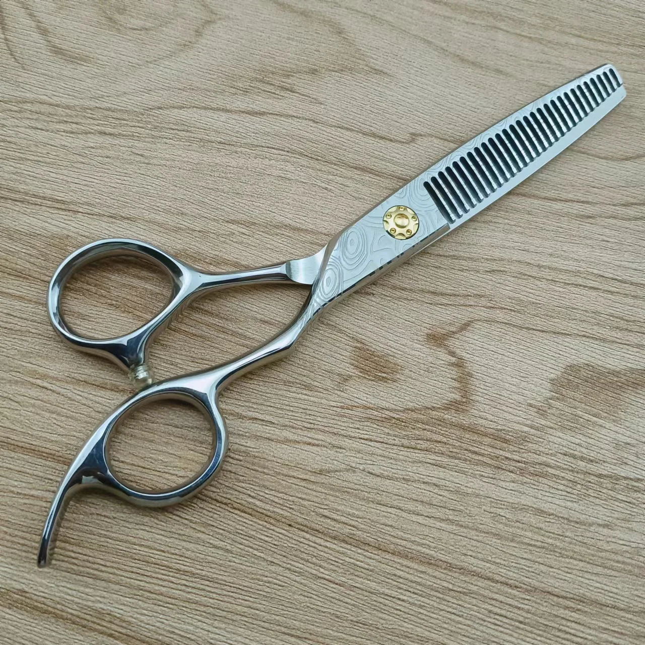 Wholesale 6 Inch Japanese Steel VG10 Barber Hair Cutting Scissors Damascus Hair Scissors Shears Set