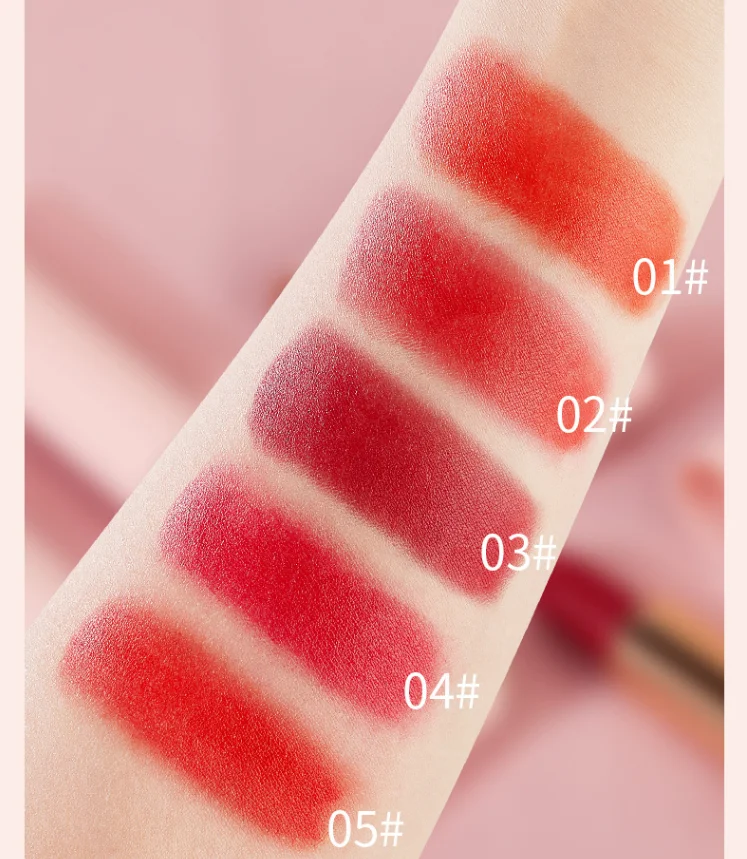 Factory manufacturing Matte Cream Lipstick Private Label Long Lasting Waterproof Matte Lipstick