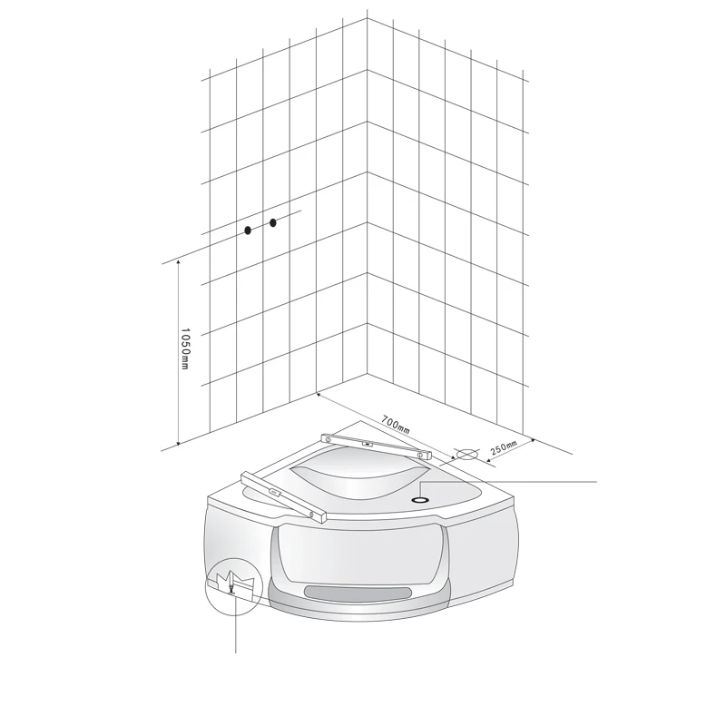 cabin shower luxury Acrylic Shower Steam Rooms for Wet Steam Shower