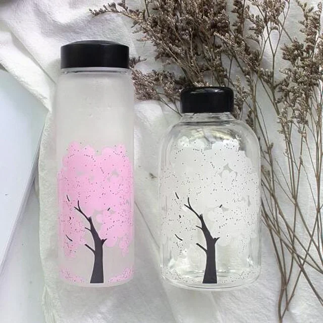 Красивые фарфоровые чашки в стиле аниме, меняющие цвет бутылки для воды, стеклянная кружка, Волшебная чашка для сока