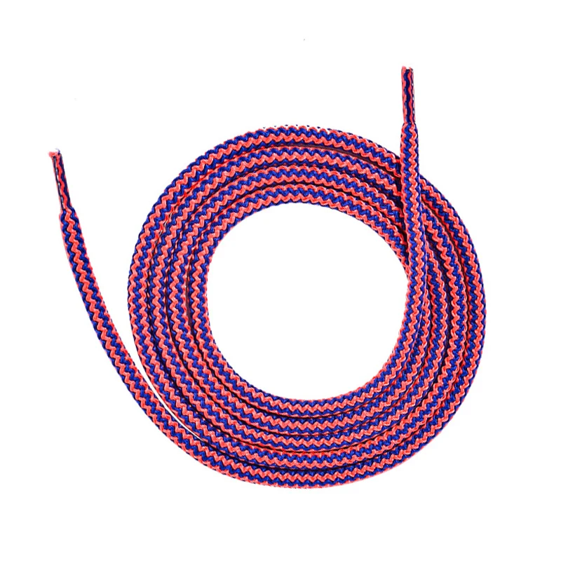 Spot Supply Colored Mesh Terylene Cord 5mm Braided Rope Transparent Plastic Tip Woven Finish Drawstring Hoodie Bags Garments