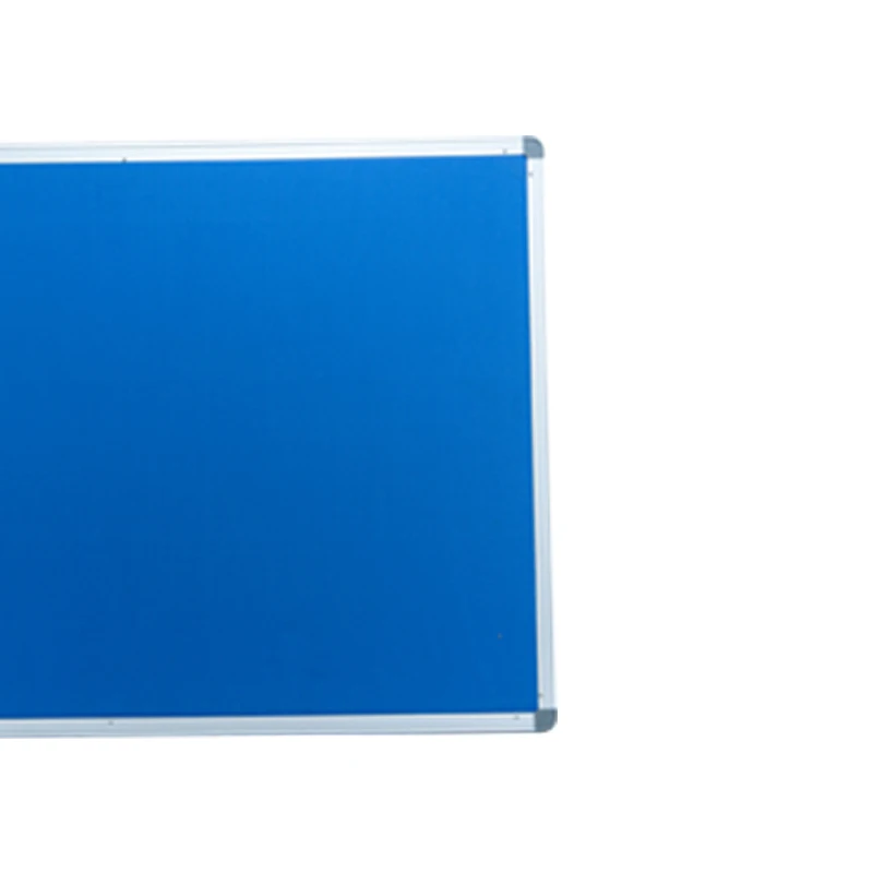 80x60cm Hot sale fabric felt and cork board aluminum frame magnetic dry erase whiteboard and fabric notice board