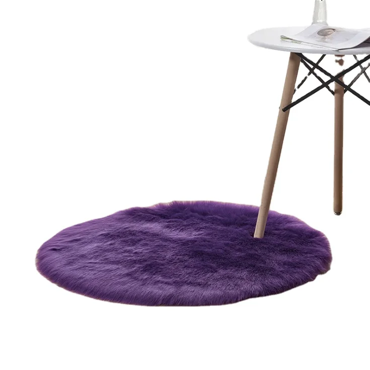 Yongxin Wholesale Super Soft Fluffy 100% Polyester Carpet Faux Fur Rug