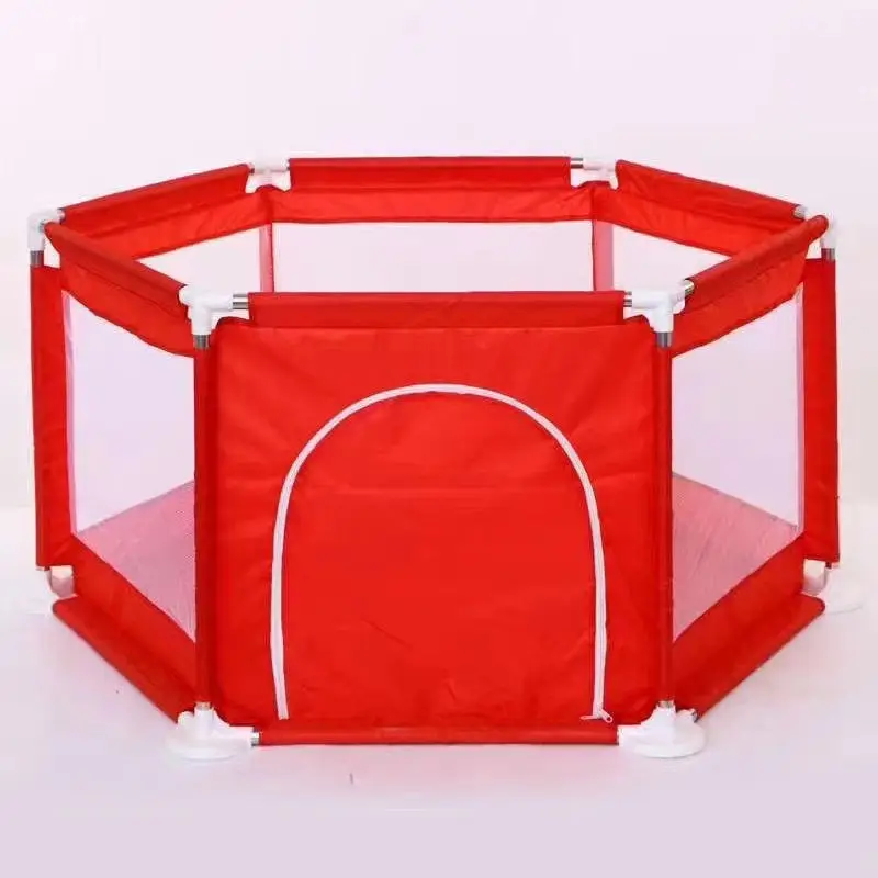 kids Oxford Fabric folding indoor cheap fence kids play kents Portable babypen playpens for traveling families