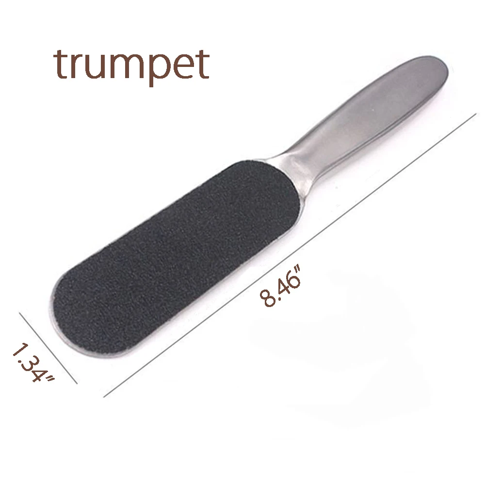 custom double side pedicure foot rasp file scrubber hard rough scrubber dead skin callus remover