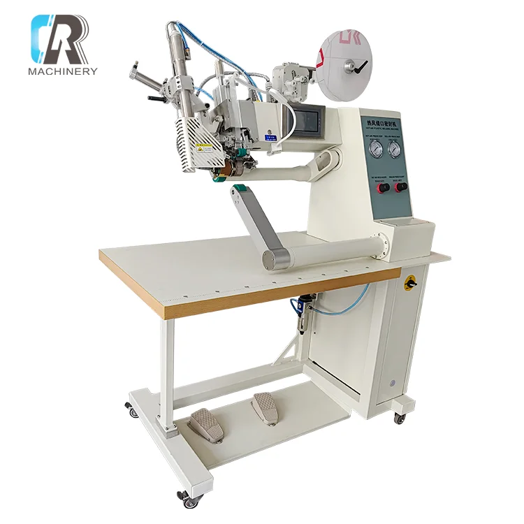 Easy Operation Dual Arms Hot Air Nylon Seam Tape Welder and Sealer for Elastic Fabric Waterproof Sealing