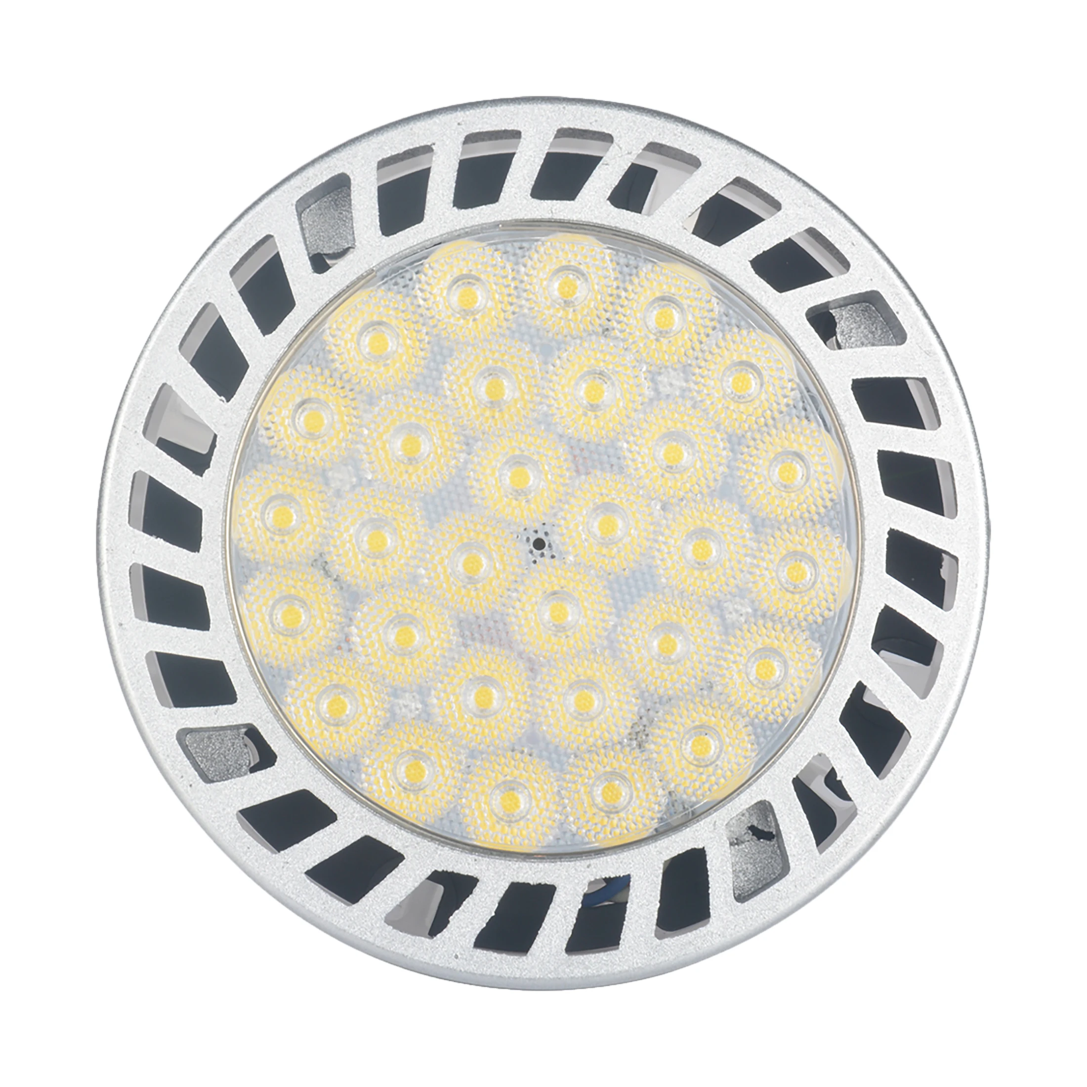 JHOW P5045 High Quality Round Led Bulb Lamp All white shell COB 45W Par30 Spot Light
