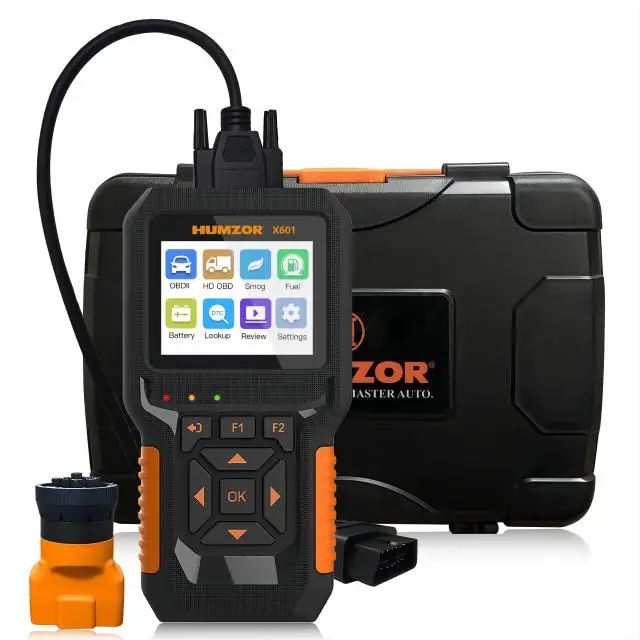 Humzor NC601 OBD2 считыватель кодов Сканер Полная система автомобиля диагностический инструмент для и
