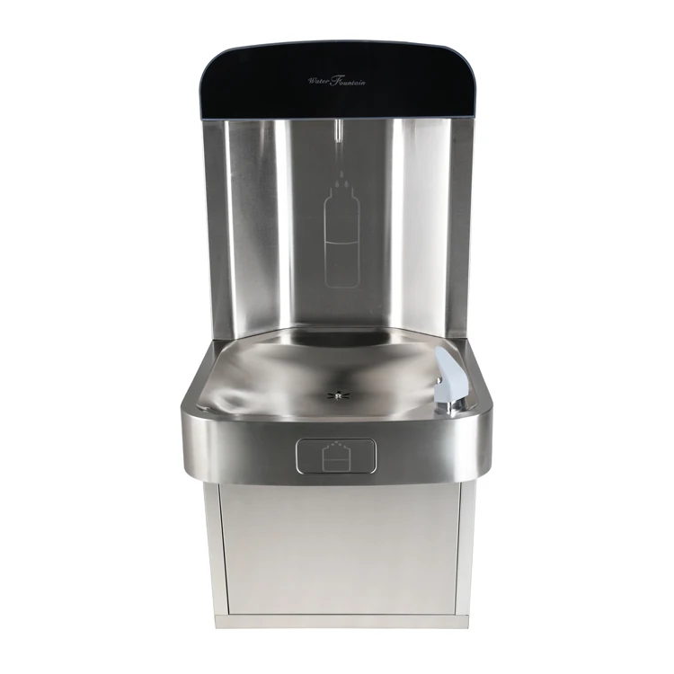 stainless steel wall mounted drinking fountain automatic drinking fountain
