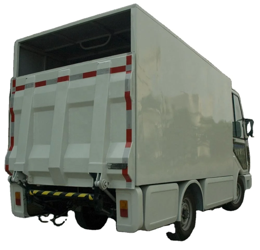 Electric garbage truck with tail lift and CE certificate
