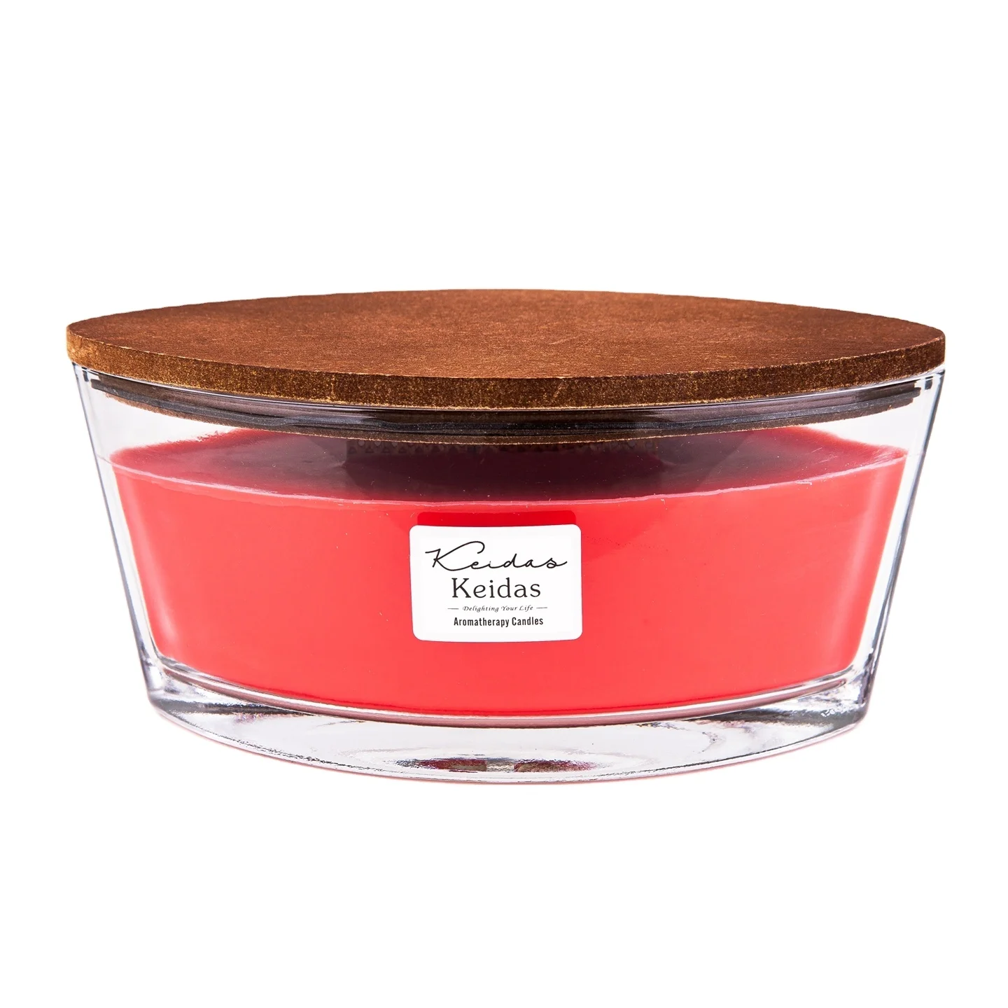 Повседневная эллипсовая свеча Woodwick из красного дерева/эллипсовая цвета роскошная ароматерапия ароматизированный соевый воск CN;SHN