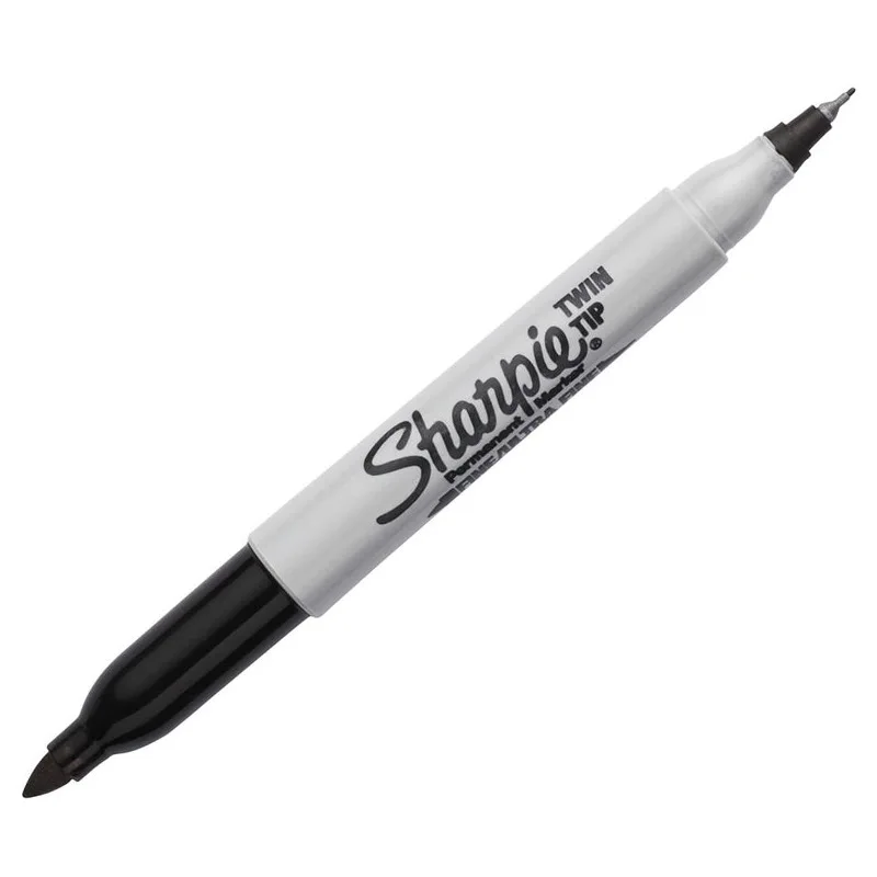 4 colors  Sharpie 32000 Fine Marker Pen Twin Tip Markers Quick Dry Ink Smooth Writing for Office,Laboratory,Industrial