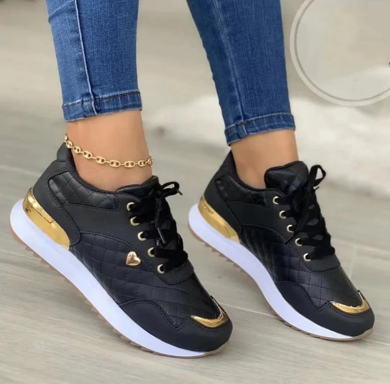 Hot selling comfortable women casual shoes fashion footwear sneakers