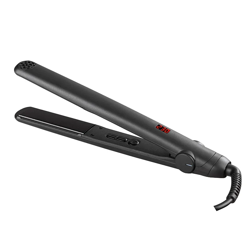Floating Ceramic Plate Hair straightener Hair Straightener And Curler 2 In 1 Silver Hair Straightener