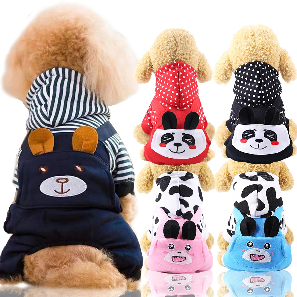 
Ready To Ship Autumn winter costume bear designer wholesale custom apparel accessories pet cat dog hoodies outfits clothes 
