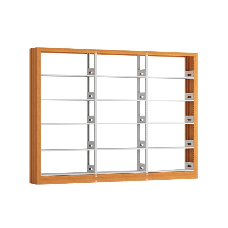 Single side bookcase book shelf library furniture bookshelves specification storage library bookshelf