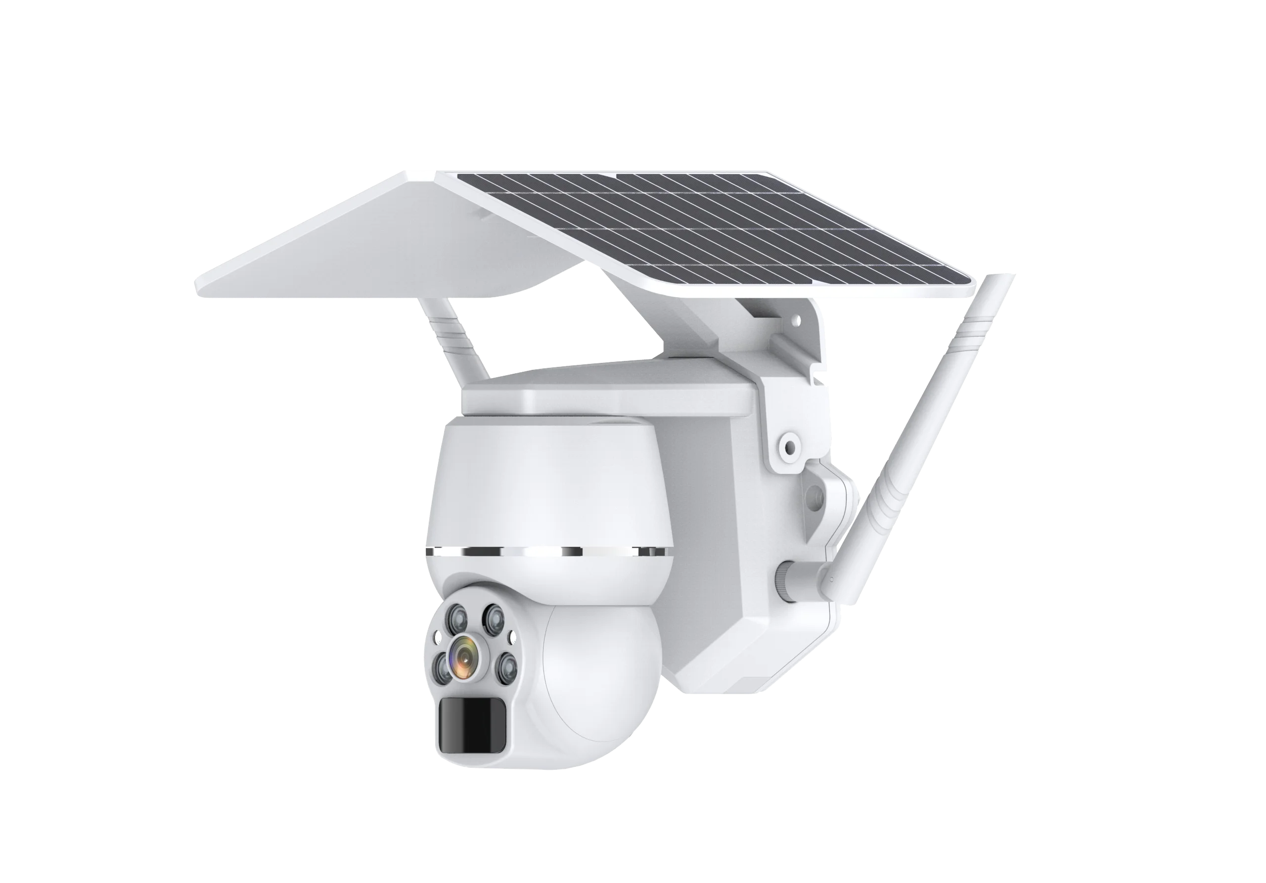 Newly Novel Outdoor HD Video PTZ CCTV IP Wireless Security System Surveillance Solar Panel Energy Power Supply WIFI Solar Camera
