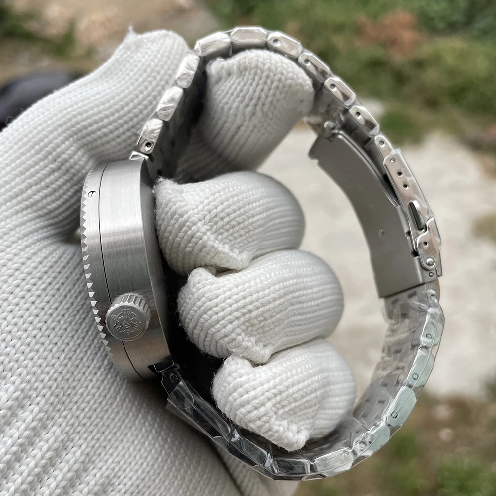 SD1976P Steeldive Brand 48mm One-Piece Case 1000M Waterproof NH35 Automatic Men Dive Watch Gift