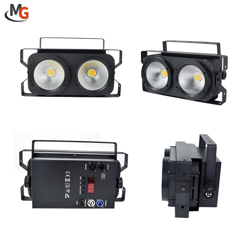 Заводская цена 100 Вт 2 глаза 2*100 DMX 512 созрительный свет