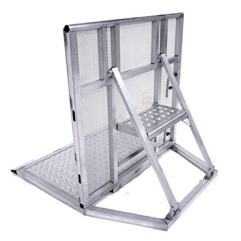 Hot sell Aluminum Crowd Barrier To Prevent Crowing And Riots festival Barricades
