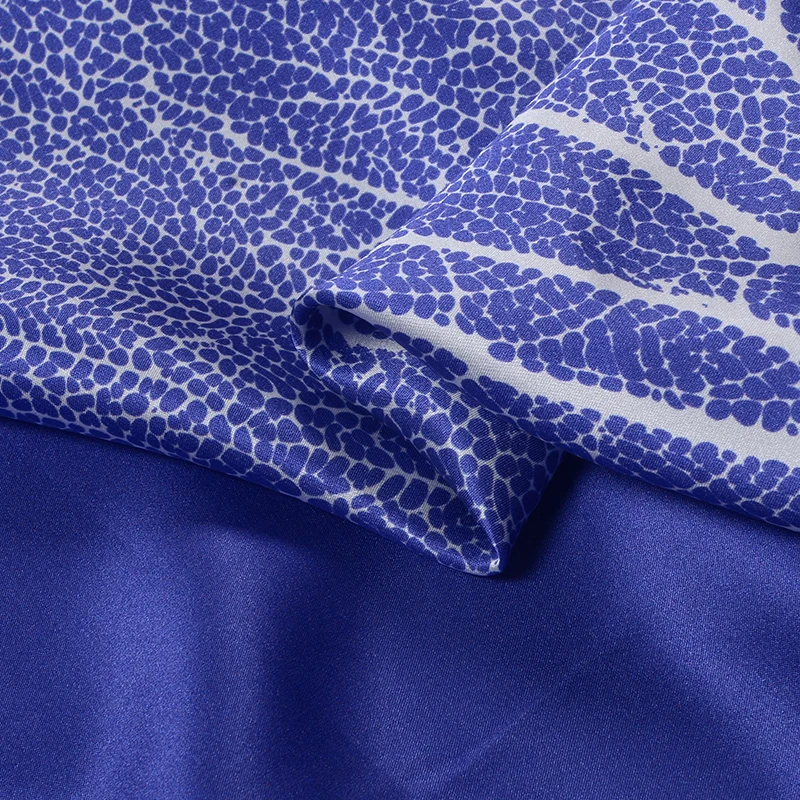 Italian heavy Digital Print organic Custom yard raw printed charmeuse price per meter of silk Textile fabrics for Clothing