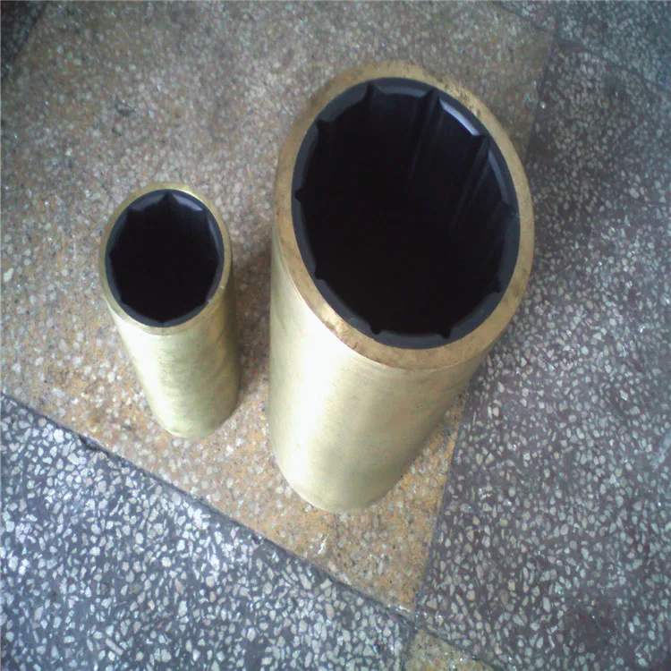 Boat Bronze water lubricated rubber Propeller shaft Flange bearing