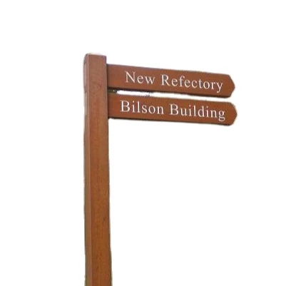 Индивидуальный дизайн полиэтиленовый пластиковый предупреждающий знак оптовая продажа уличный Signpost для использования на открытом воздухе