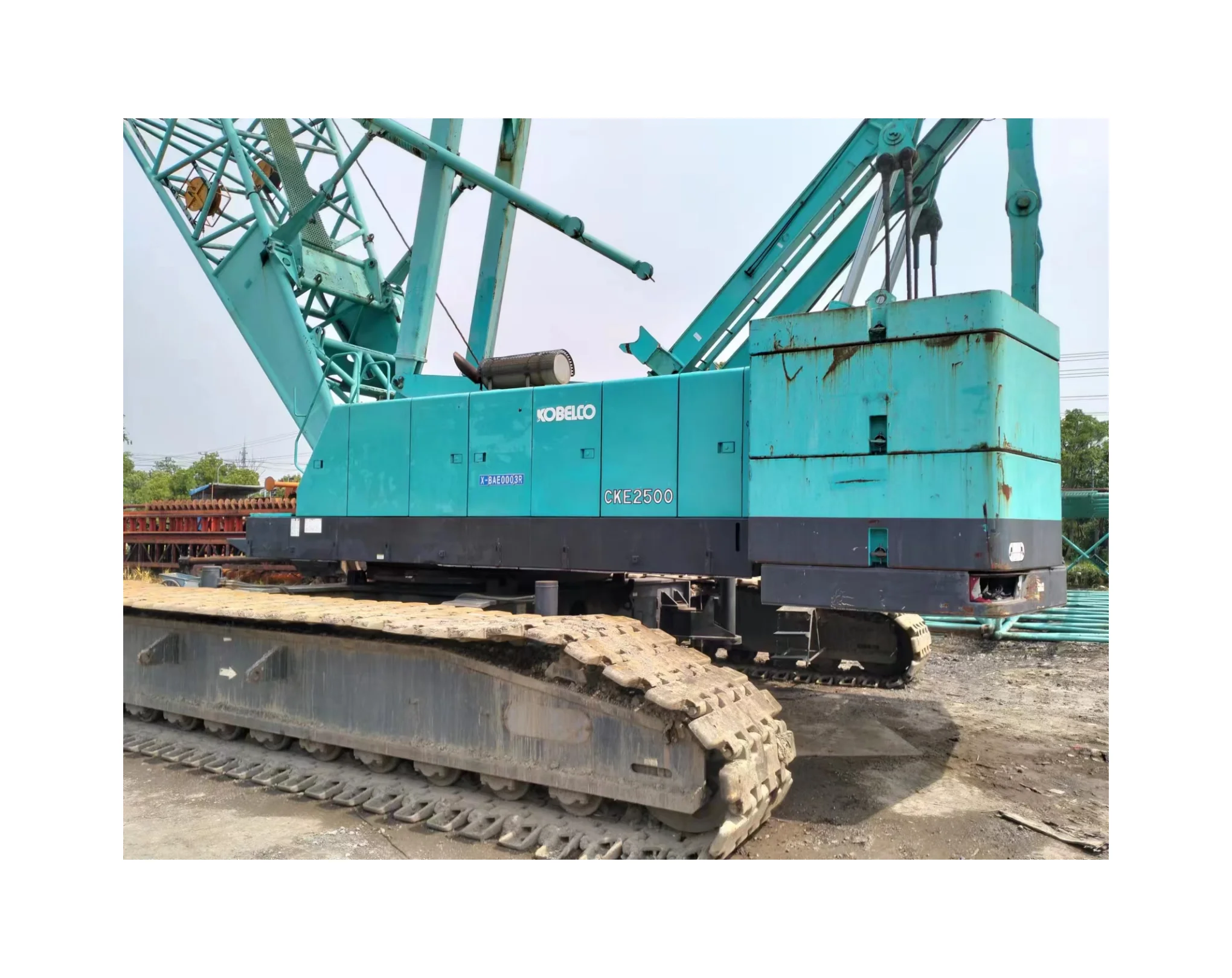 Japan produces original imported crawler cranes for used sale, with good machine quality and discounted prices