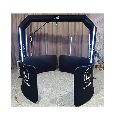 Overhead 360 10X8Ft 360 Photo Booth Sky 360 Degree Slow Motion Wireless Automatic Bluetooth Enclosure Automatic 360 Rotating