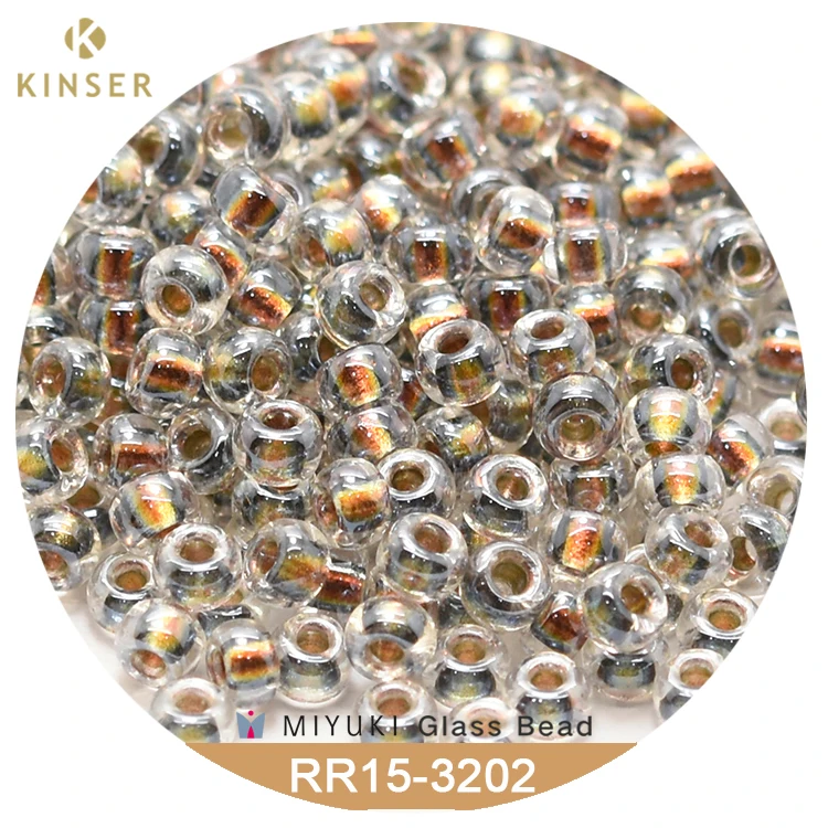 Miyuki Round Rocailles 15/0 Beads 1.5 mm [13 Color Silver-Lined Second Series ]10g pack