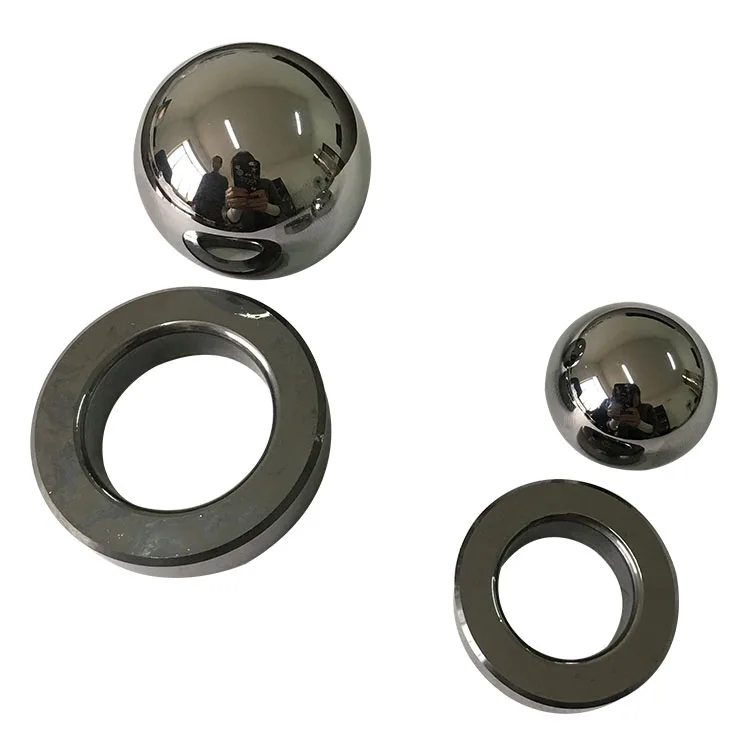 TC ball and seat valves for subsurface oilfield pumps