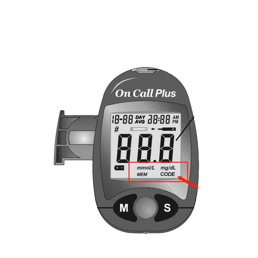 hot sale cheap price  blood glucose test  meter on call plus