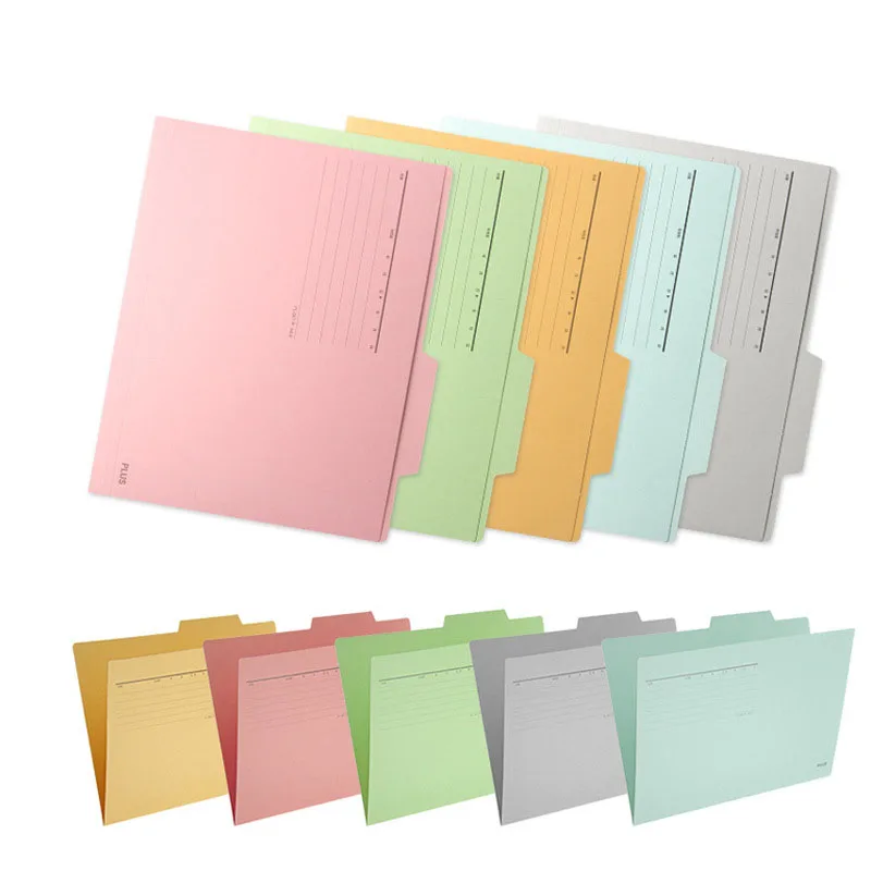 Custom manila folders double spring clip file A4 FC size available with PP Eco Friendly Material