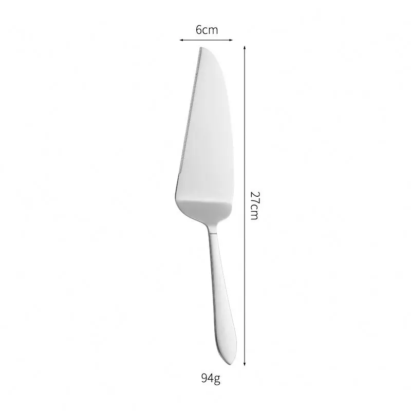 Top Sale Stainless Steel Wedding Tableware Party Bread Knife Wedding Cake Cutting Knife Set