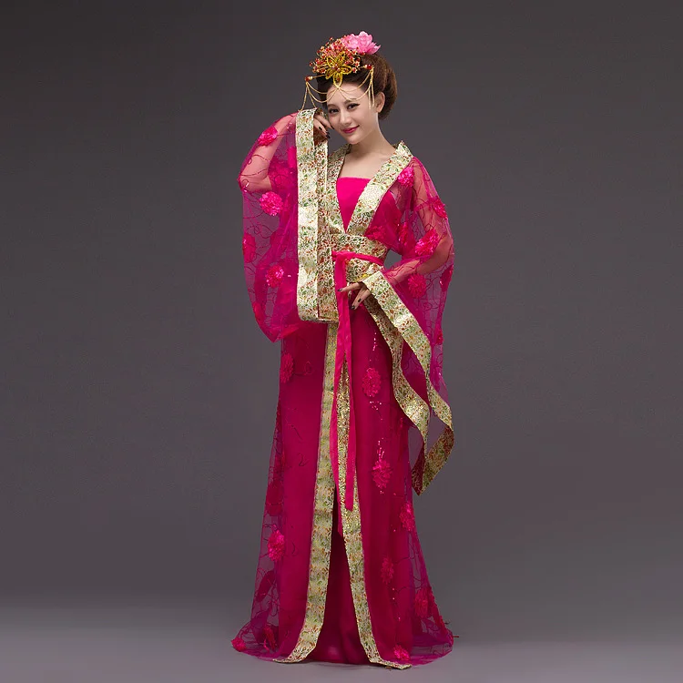 Women Hanfu Wholesale readymade Chinese traditional costume Ancient Tang Dynasty Hanfu Cloth for women