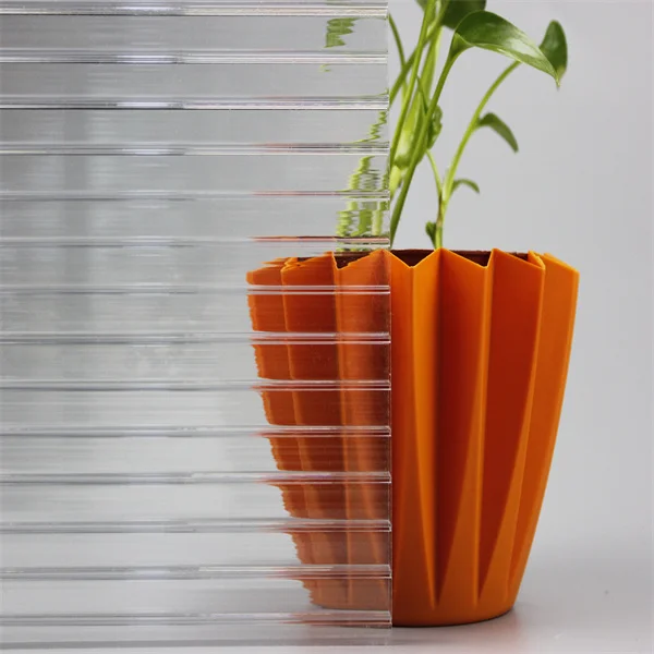 6mm Double wall Polycarbonate sheets for partition wall